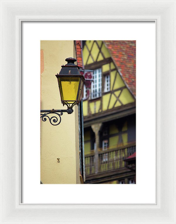 City Features Of Colmar - Framed Print