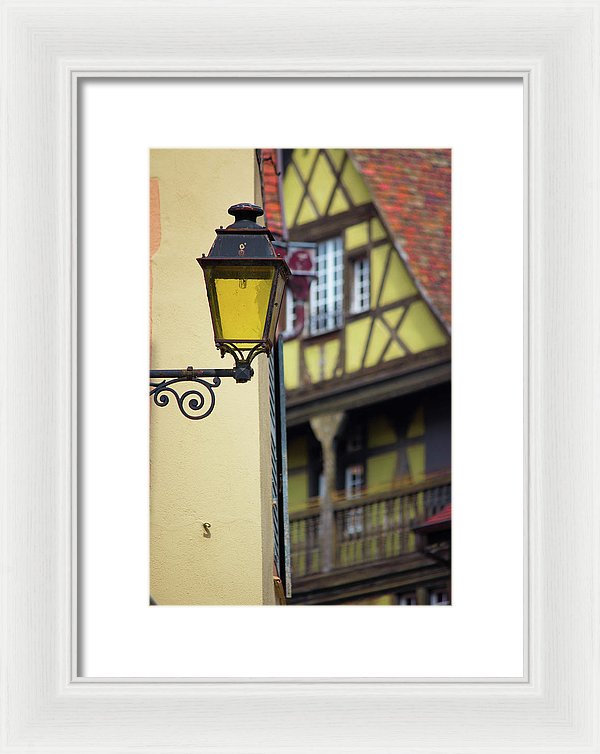 City Features Of Colmar - Framed Print