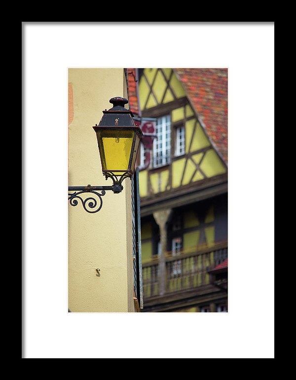 City Features Of Colmar - Framed Print