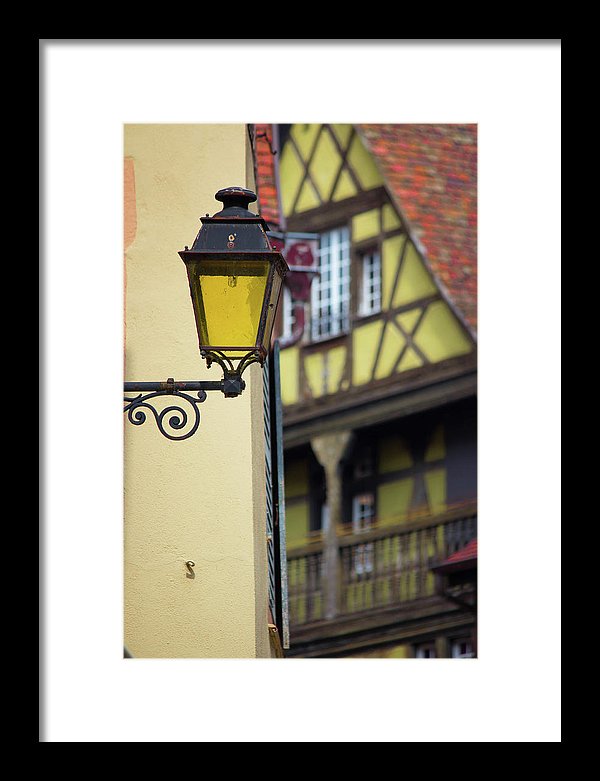 City Features Of Colmar - Framed Print