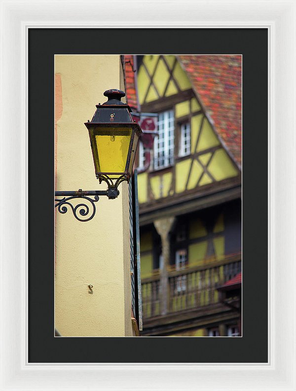 City Features Of Colmar - Framed Print