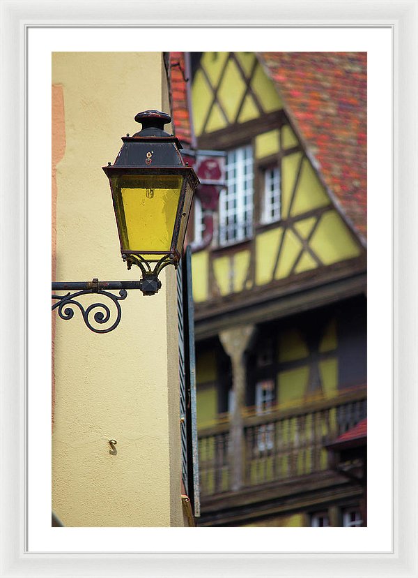 City Features Of Colmar - Framed Print