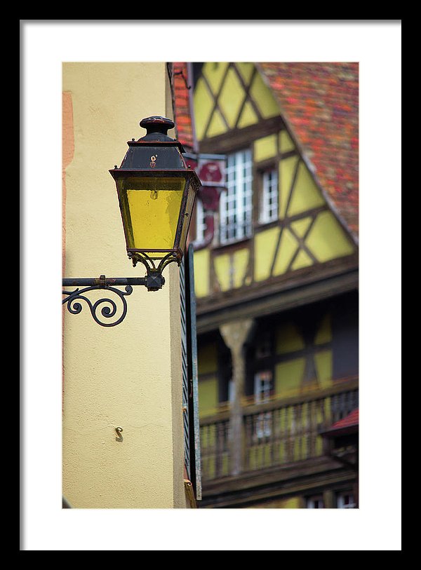 City Features Of Colmar - Framed Print