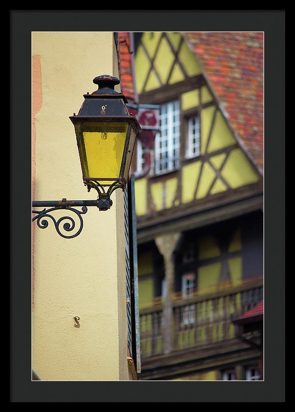 City Features Of Colmar - Framed Print