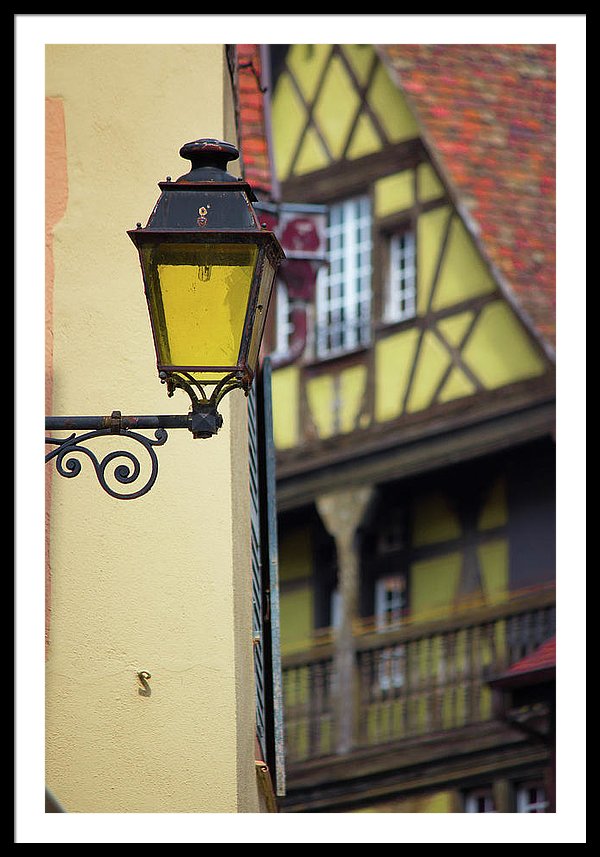 City Features Of Colmar - Framed Print