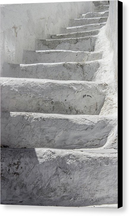 Climbing Stairs - Canvas Print