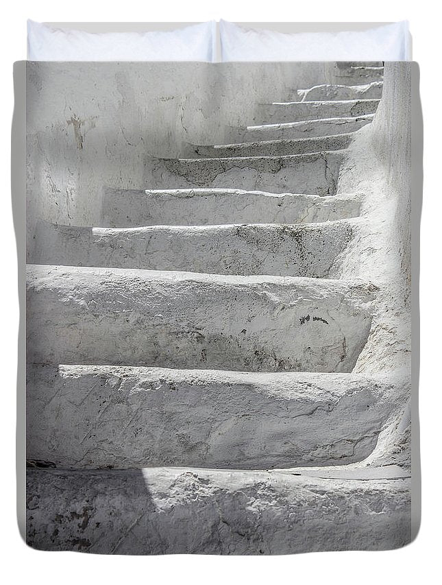 Climbing Stairs - Duvet Cover