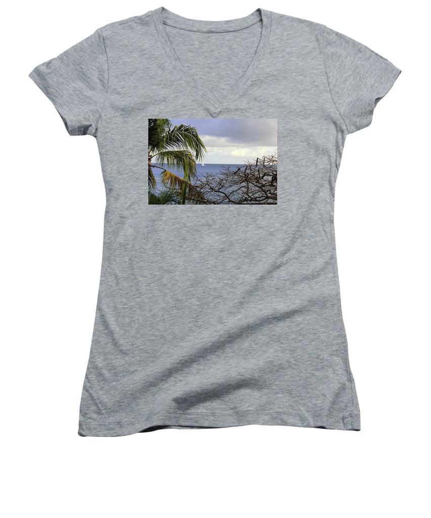 Cloudy Day  - Women's V-Neck
