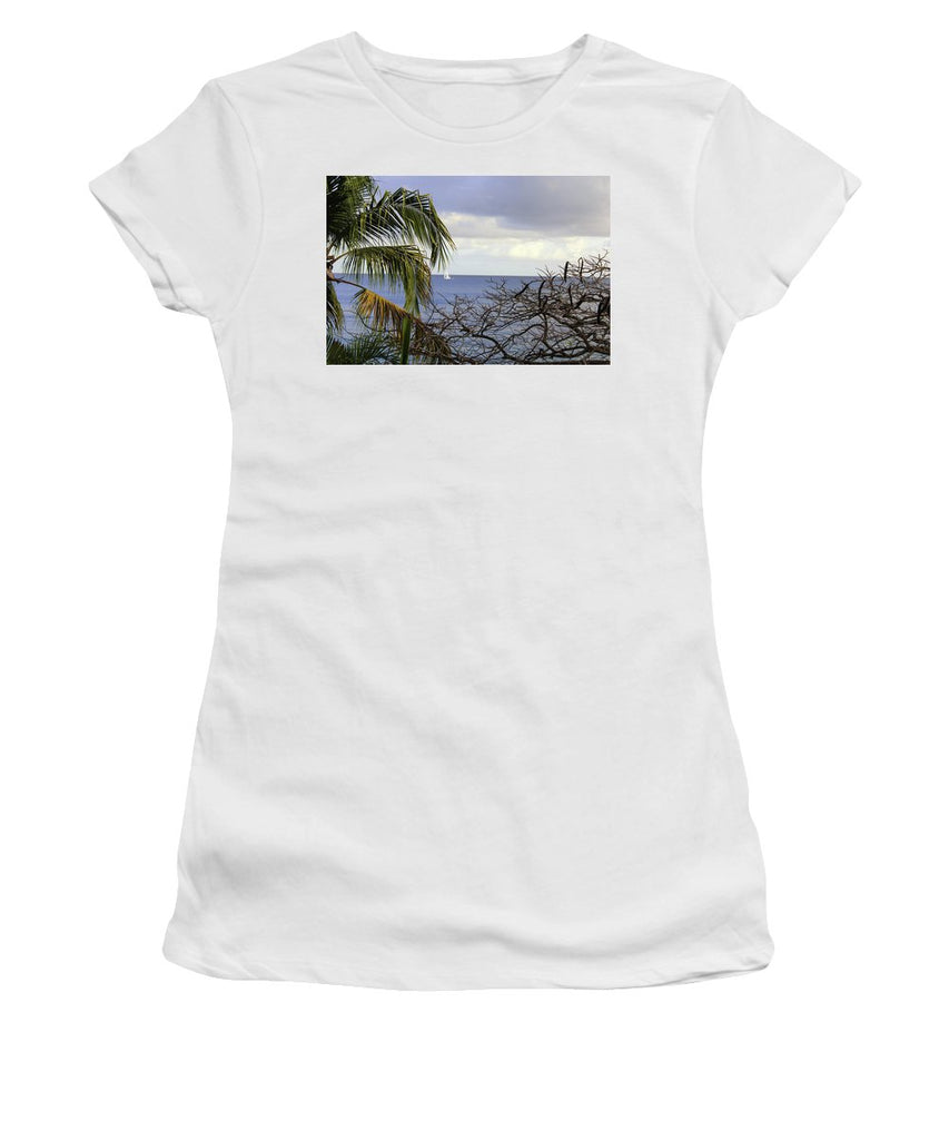 Cloudy Day  - Women's T-Shirt (Athletic Fit)