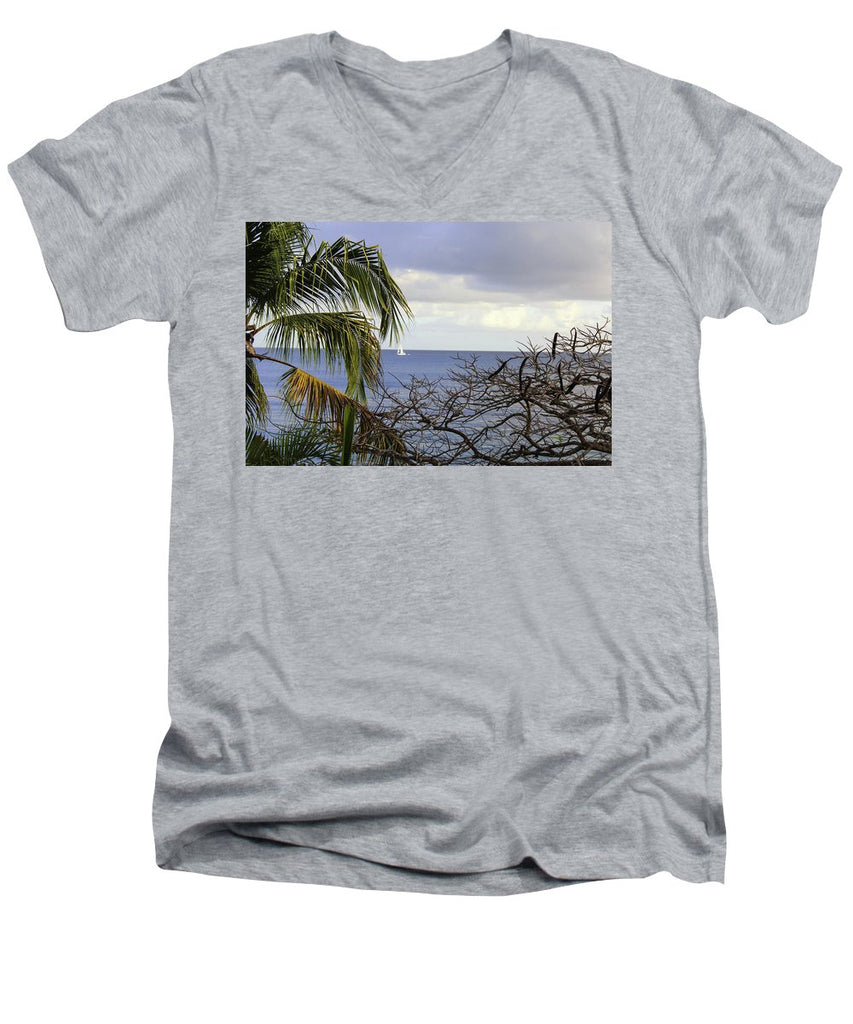 Cloudy Day  - Men's V-Neck T-Shirt