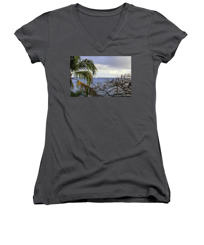 Cloudy Day  - Women's V-Neck