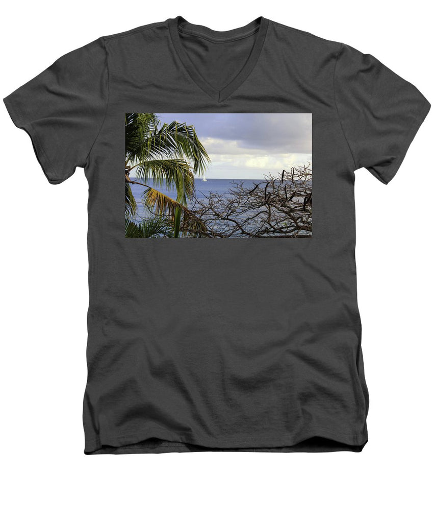 Cloudy Day  - Men's V-Neck T-Shirt