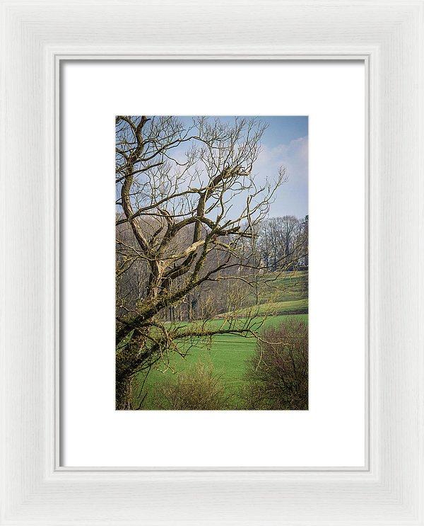 Countryside In Belgium - Framed Print