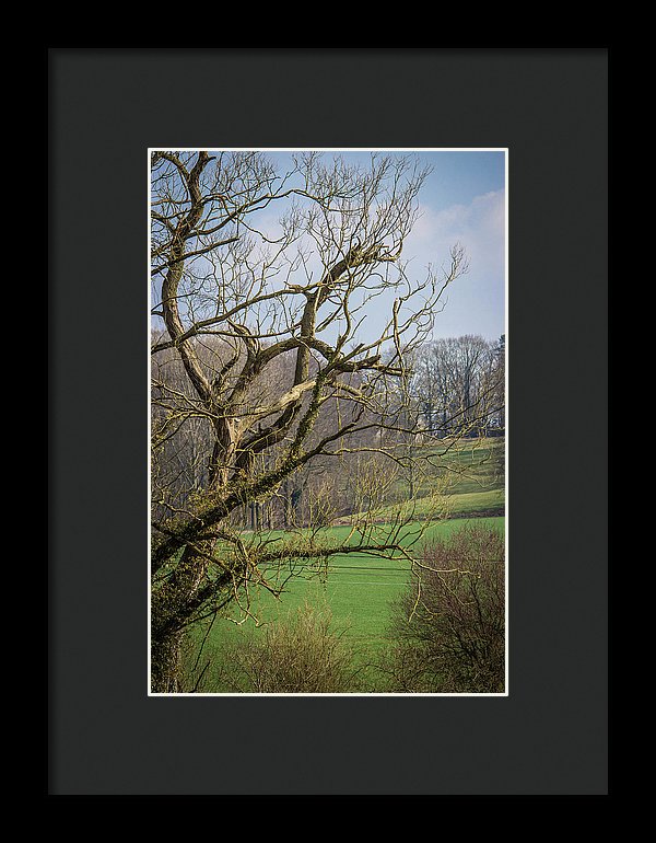 Countryside In Belgium - Framed Print