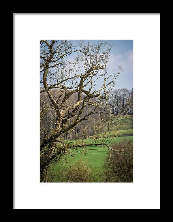 Countryside In Belgium - Framed Print