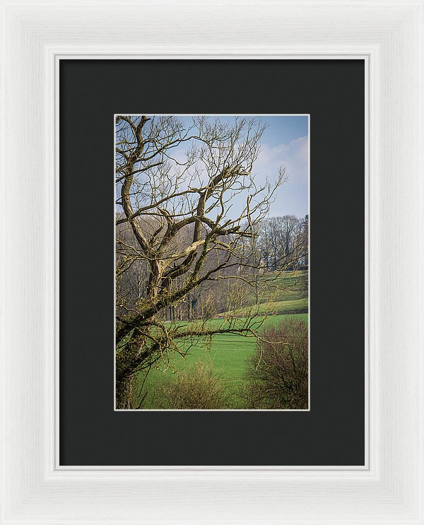 Countryside In Belgium - Framed Print