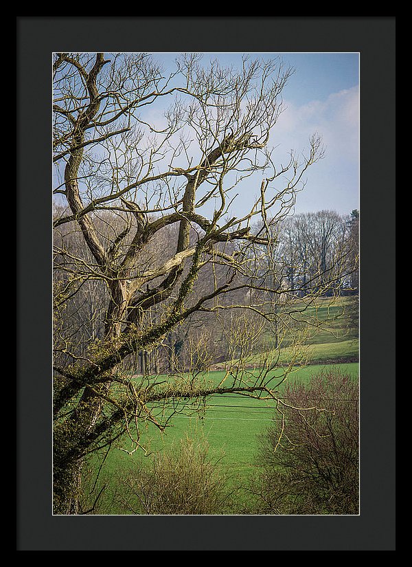 Countryside In Belgium - Framed Print