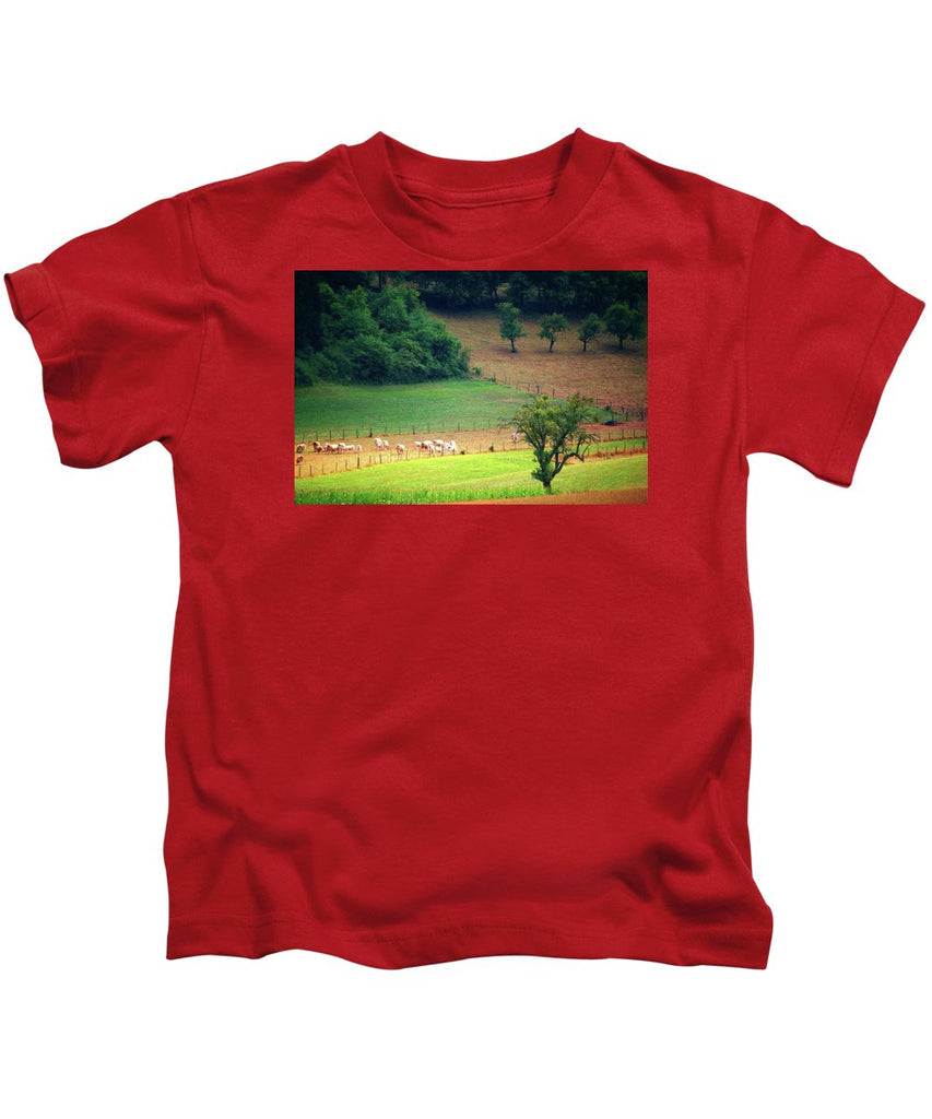 Countryside Landscape - Kids T-Shirt