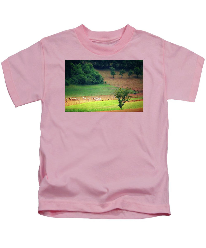 Countryside Landscape - Kids T-Shirt