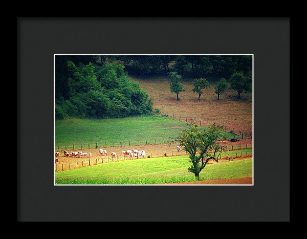 Countryside Landscape - Framed Print