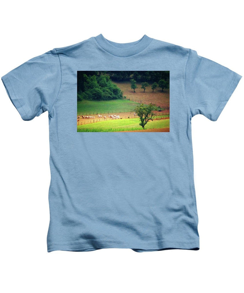 Countryside Landscape - Kids T-Shirt