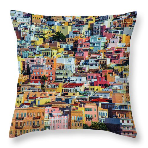 Cyclades Greece  - Throw Pillow