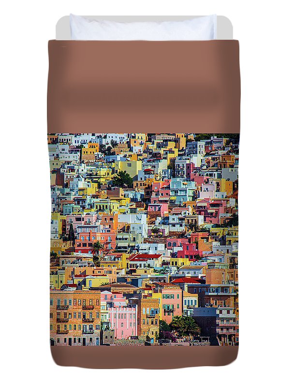 Cyclades Greece  - Duvet Cover