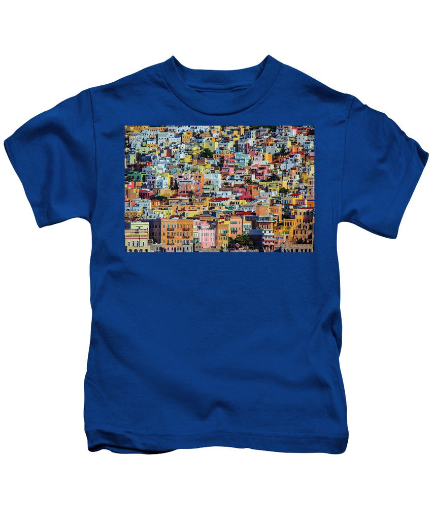 Cyclades Greece  - Kids T-Shirt