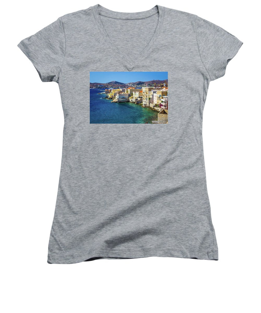 Cyclades Island - Women's V-Neck