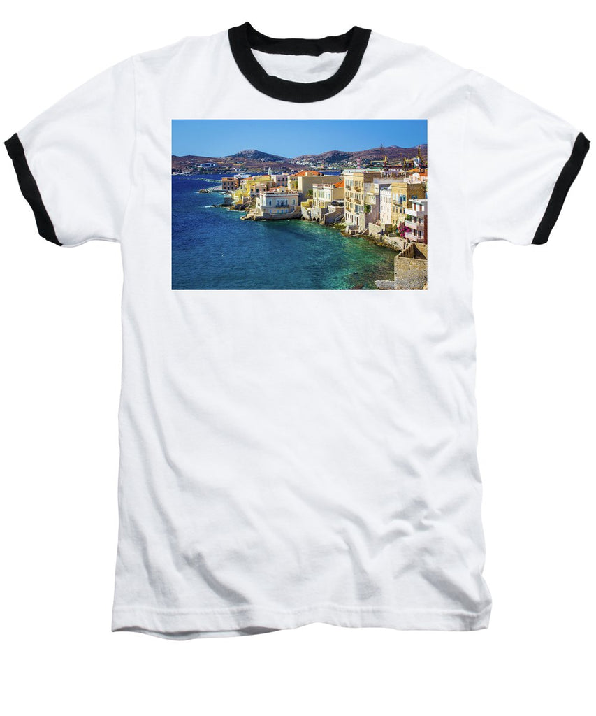 Cyclades Island - Baseball T-Shirt