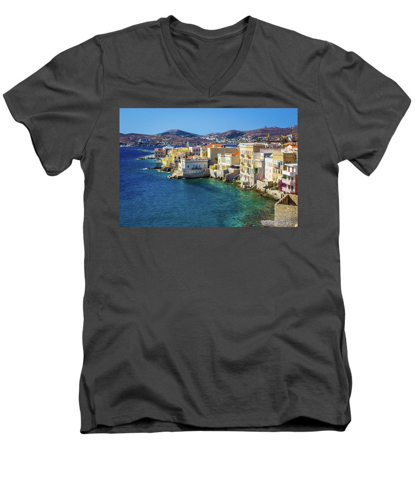Cyclades Island - Men's V-Neck T-Shirt
