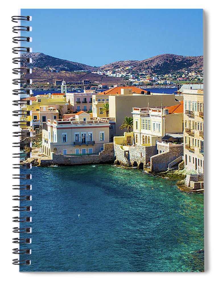 Cyclades Island - Spiral Notebook
