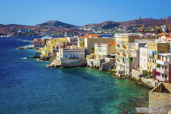 Cyclades Island - Art Print