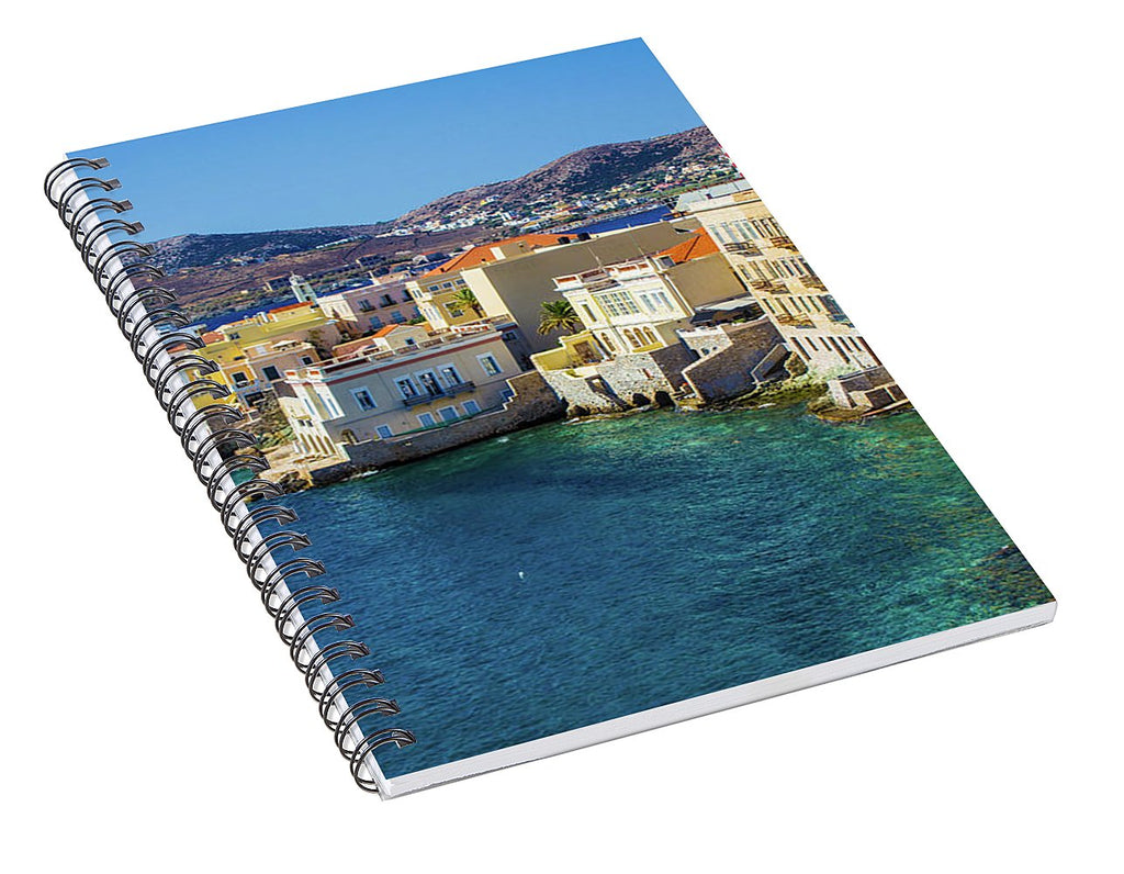 Cyclades Island - Spiral Notebook