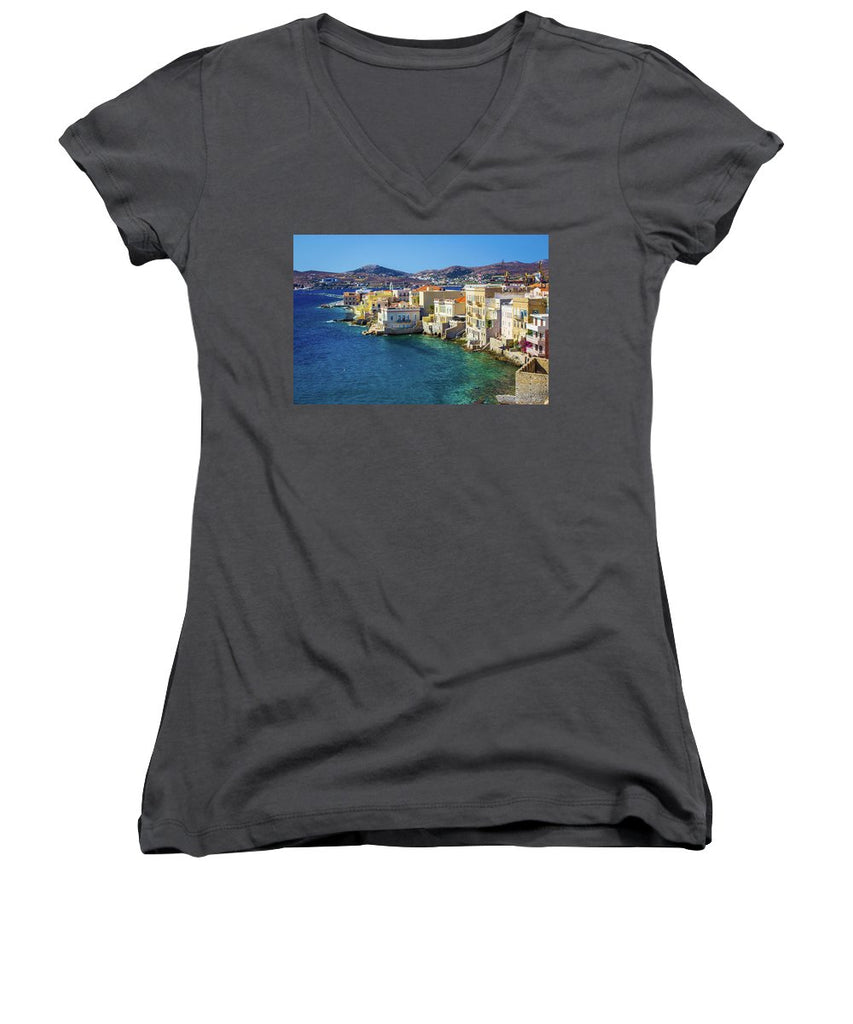 Cyclades Island - Women's V-Neck