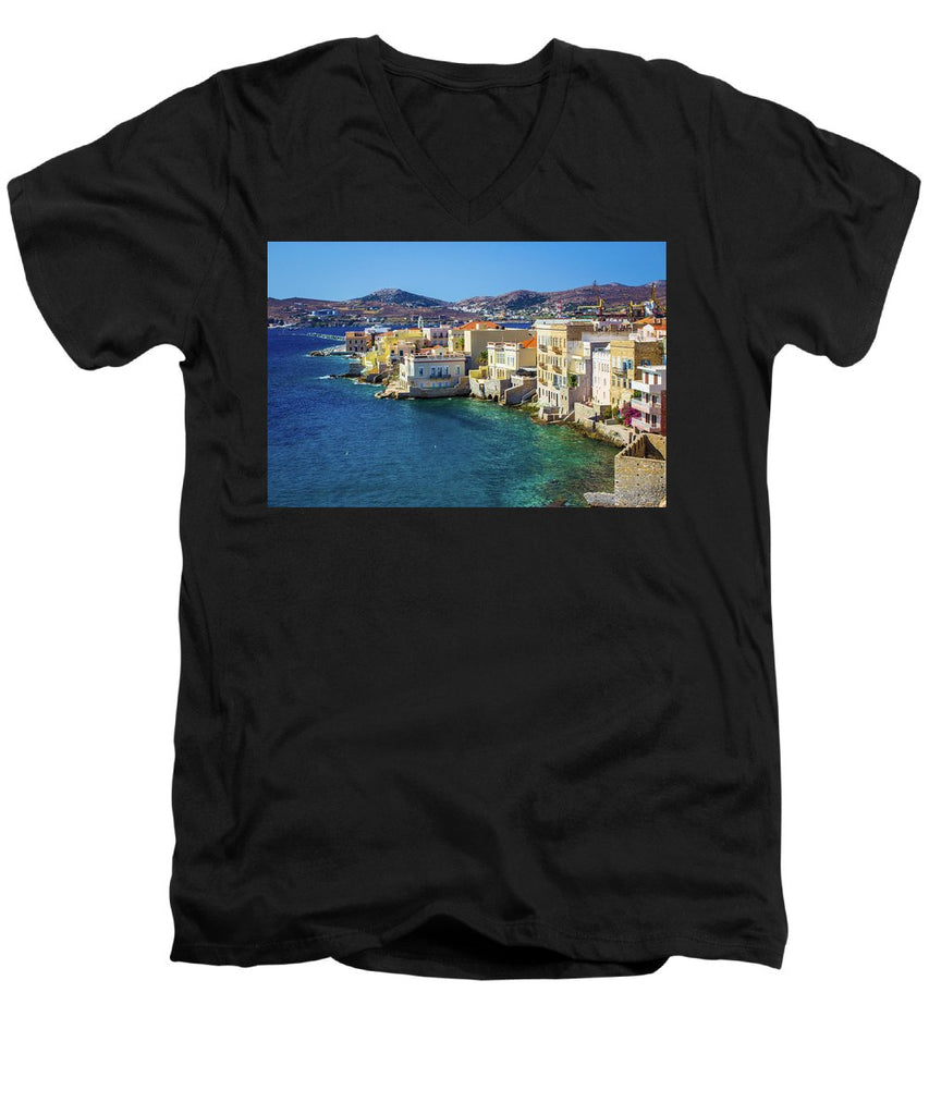 Cyclades Island - Men's V-Neck T-Shirt