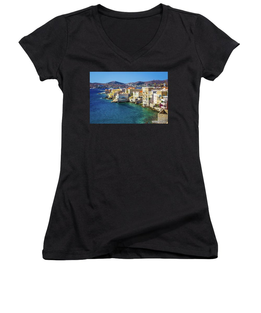 Cyclades Island - Women's V-Neck