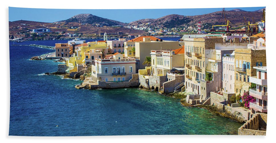 Cyclades Island - Beach Towel