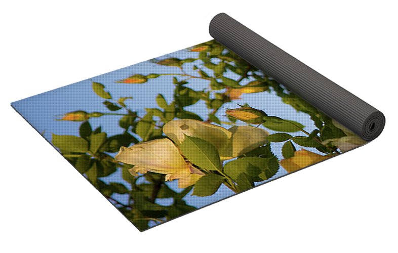 Delicate Roses - Yoga Mat