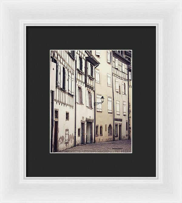 Empty Streets - Framed Print