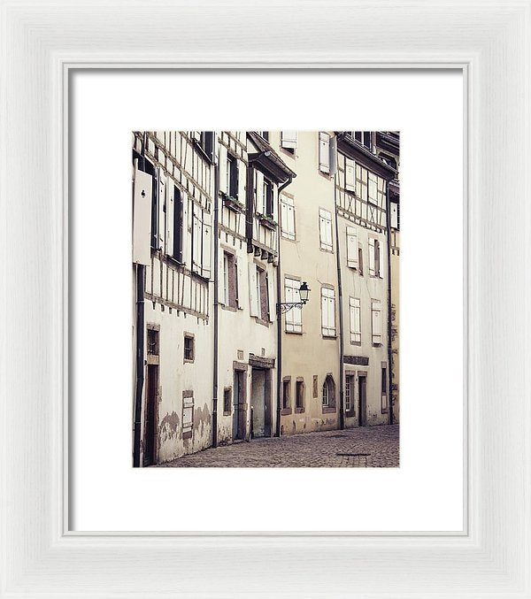 Empty Streets - Framed Print
