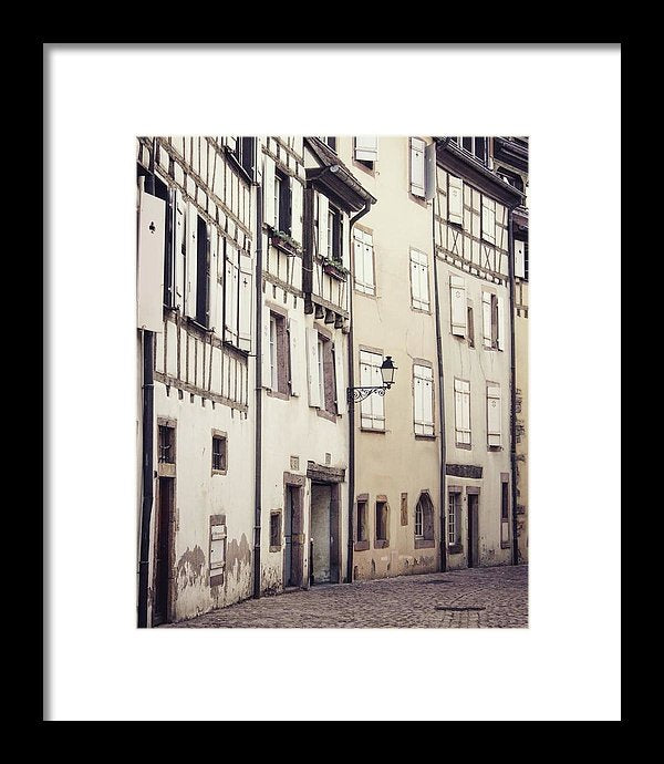 Empty Streets - Framed Print