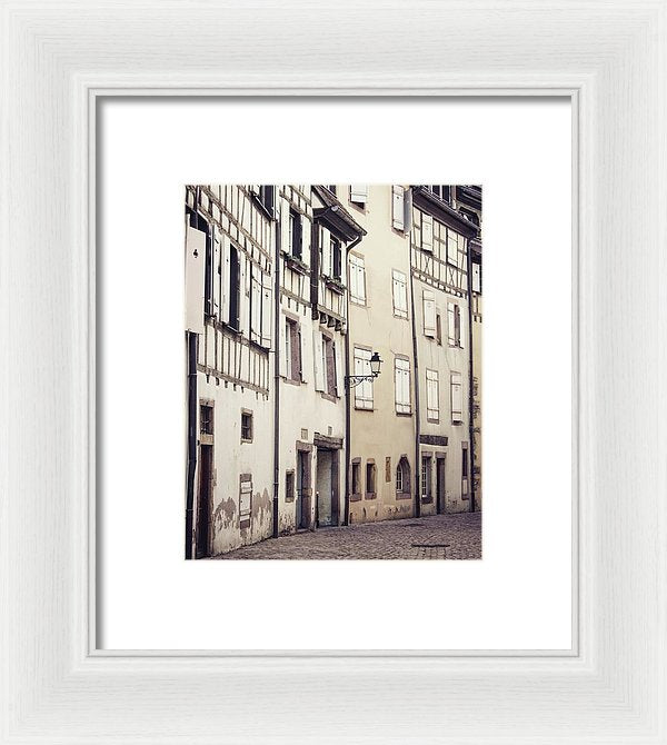 Empty Streets - Framed Print