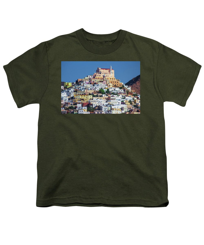 Ermoupolis, Cyclades Greece - Youth T-Shirt