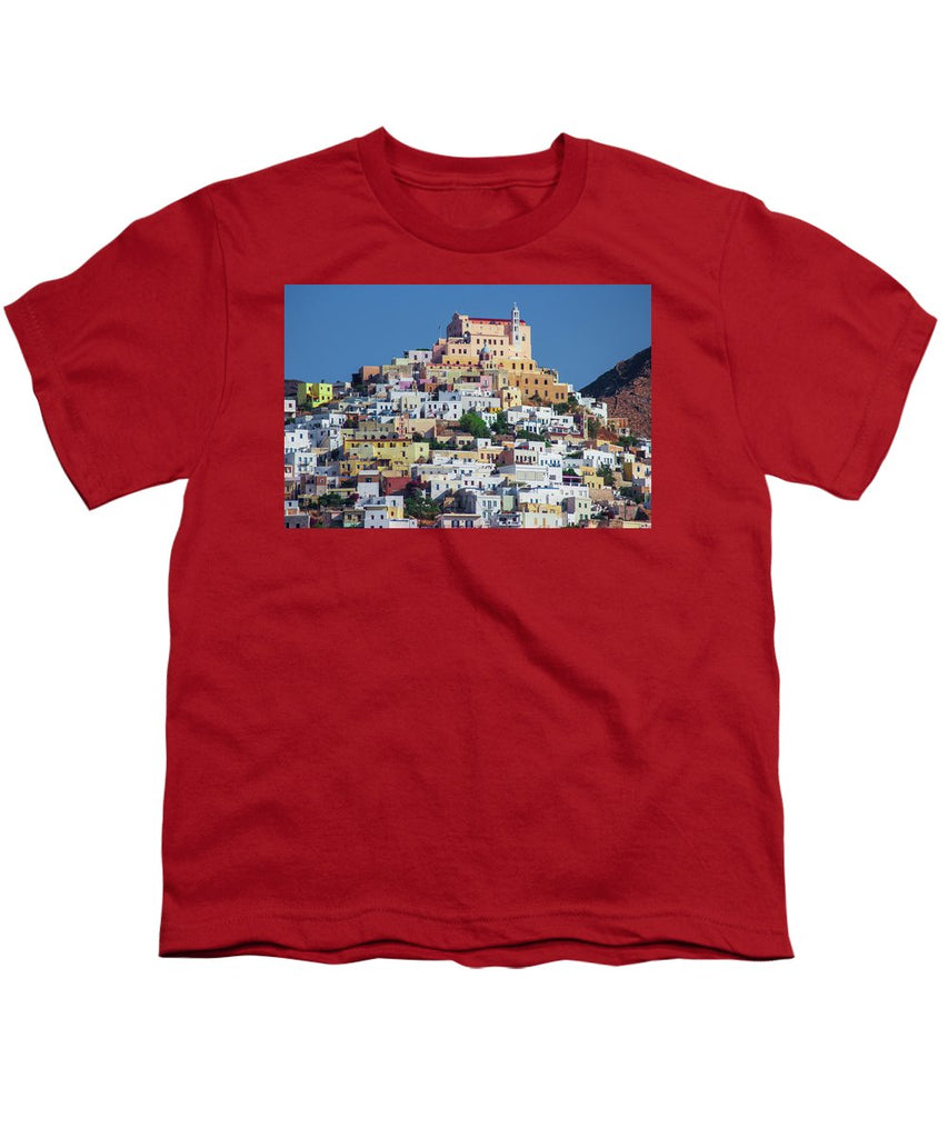 Ermoupolis, Cyclades Greece - Youth T-Shirt