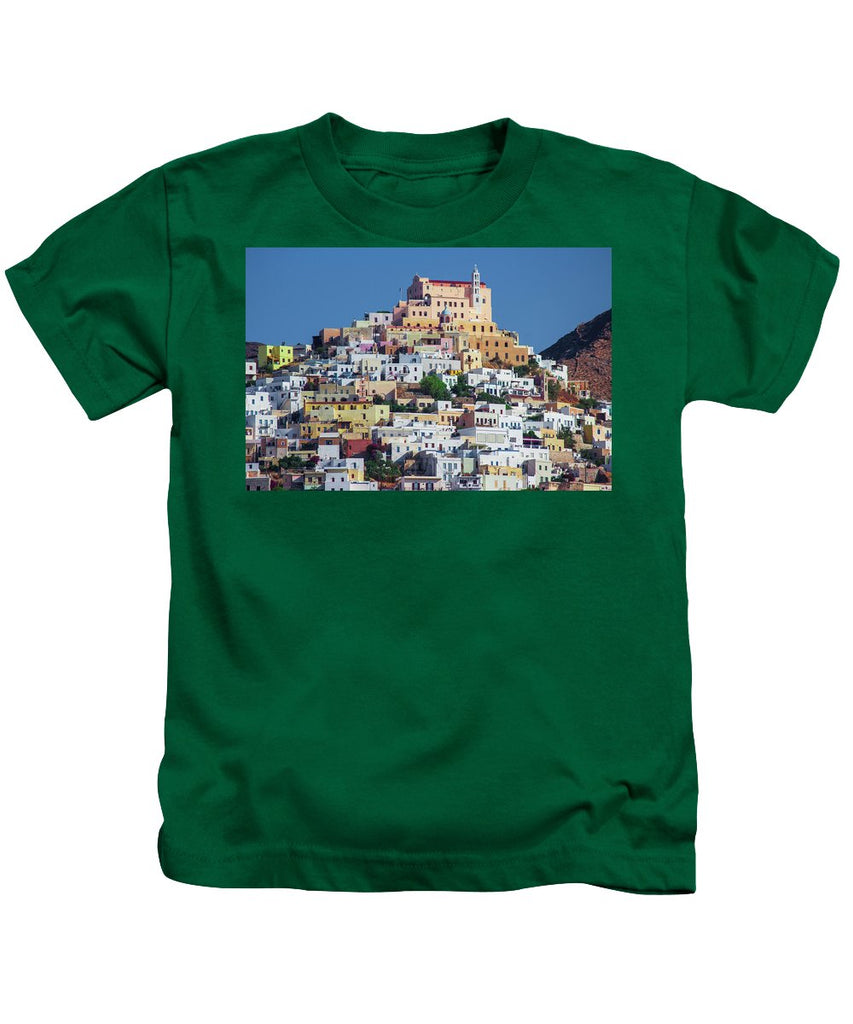 Ermoupolis, Cyclades Greece - Kids T-Shirt