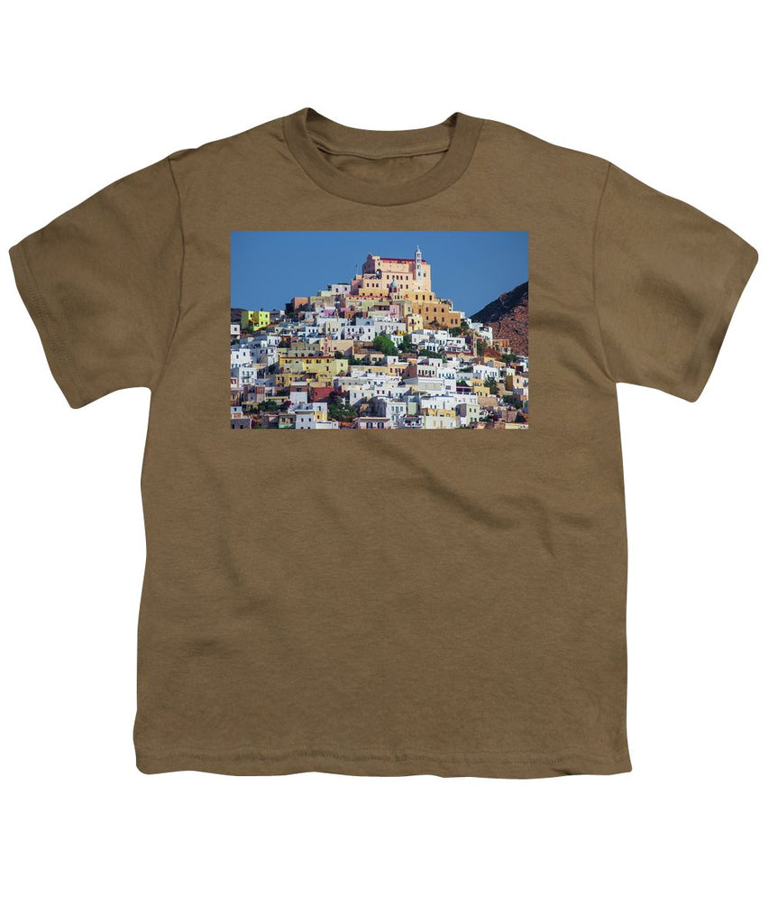 Ermoupolis, Cyclades Greece - Youth T-Shirt