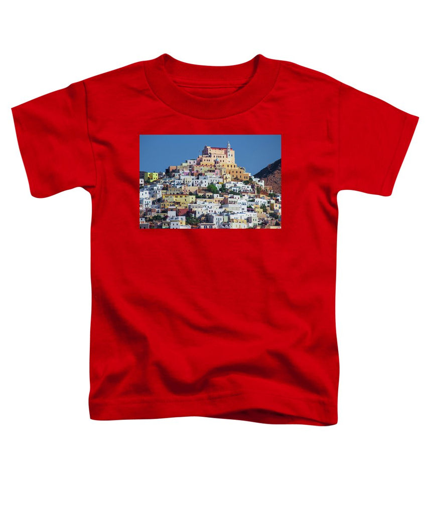 Ermoupolis, Cyclades Greece - Toddler T-Shirt