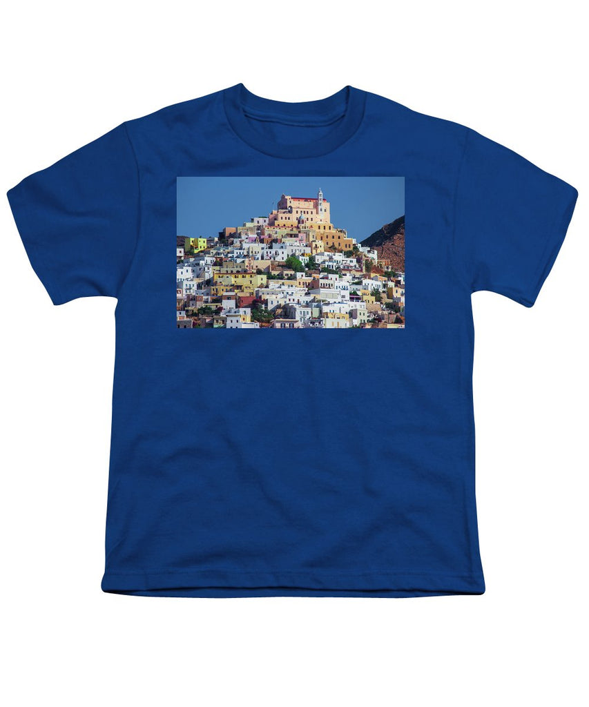 Ermoupolis, Cyclades Greece - Youth T-Shirt