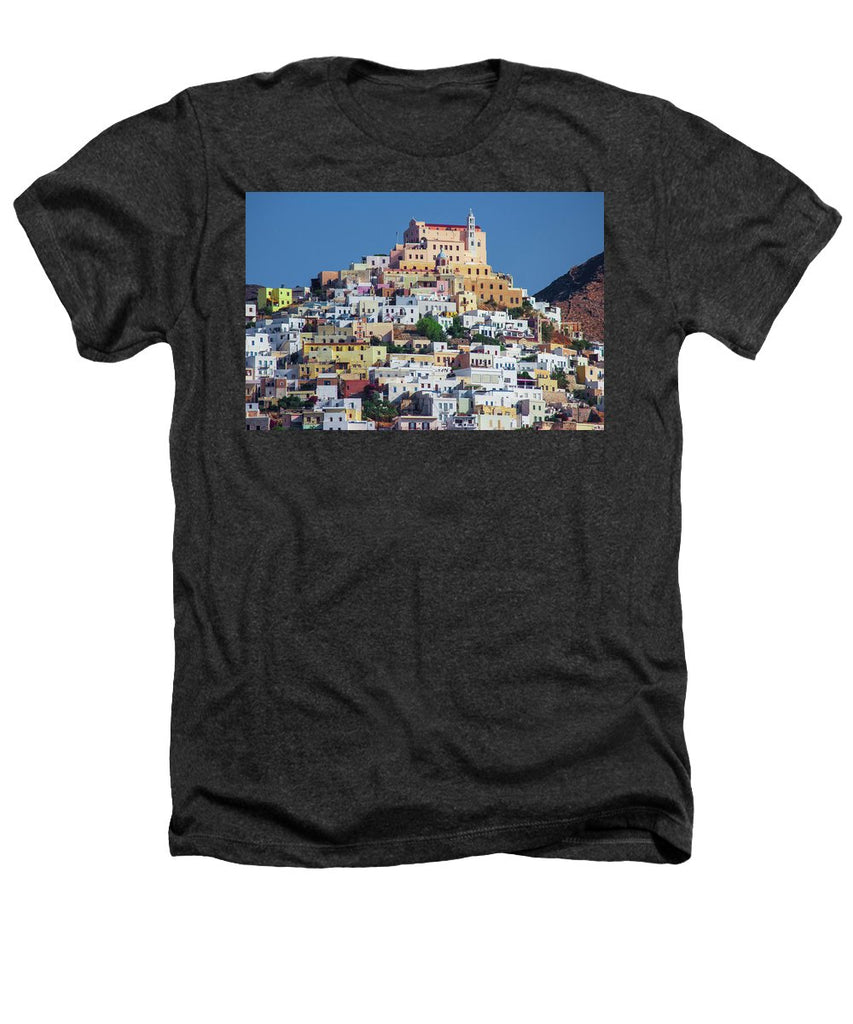 Ermoupolis, Cyclades Greece - Heathers T-Shirt